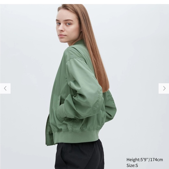 Uniqlo Ribbed Blouson Bomber Jacket - Picture 8 of 15
